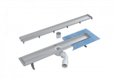 Лінійний душовий трап Virgo 360 Duo 80