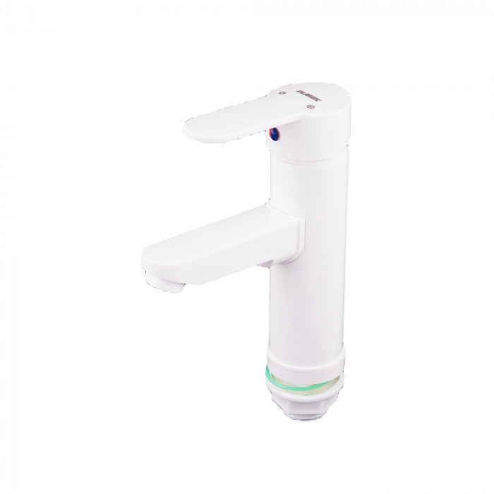 Змішувач для умивальника Plamix Raul-001-A White (без підведення) (PM0651)