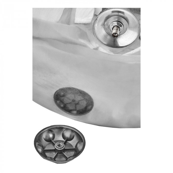 Гідроакумулятор для насосних станцій Grandfar GFC100S горизонт. 100л (корпус-нерж.сталь) (GF1394)