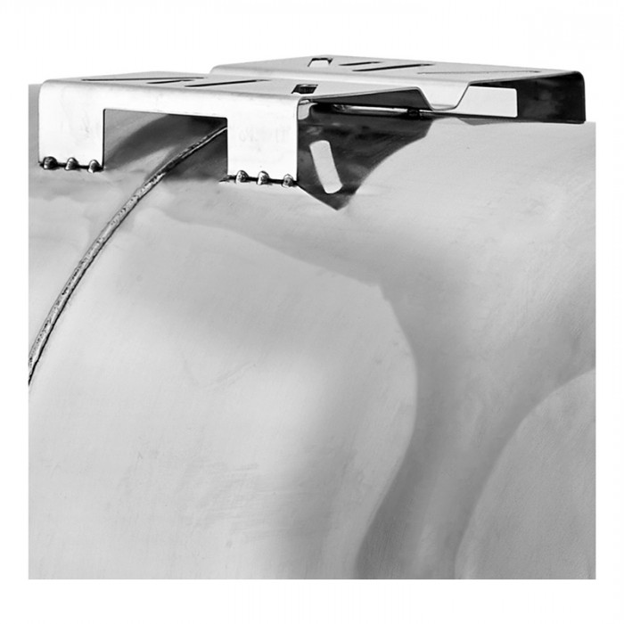 Гідроакумулятор для насосних станцій Grandfar GFC100S горизонт. 100л (корпус-нерж.сталь) (GF1394)