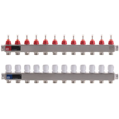 Колекторний блок з расxодомерамі Europroduct EP.S1110-12 1 &quot;x12 (EP4988)