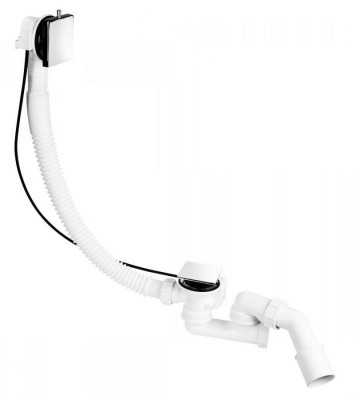 Сифон для ванни (автомат) 40/50 MP31SSF-CBSQ1M квадратний / з латуні