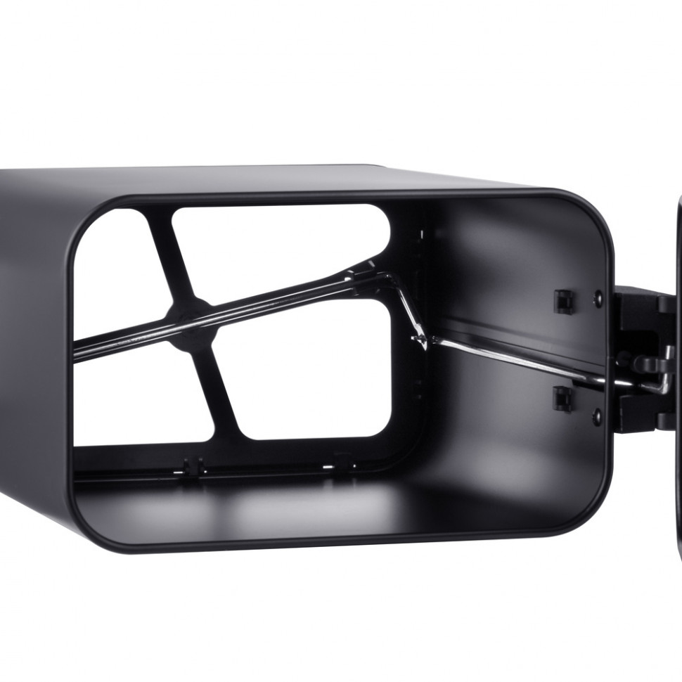 Відро для сміття з плавним закриттям прямокутне MIXXUS PREMIUM QUADRO-TC0105 BLACK 5 л (колір чорний) (MI7061)