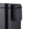 Відро для сміття з плавним закриттям прямокутне MIXXUS PREMIUM QUADRO-TC0105 BLACK 5 л (колір чорний) (MI7061)