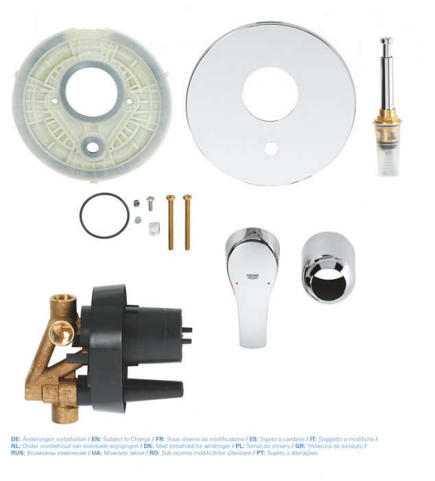 Змішувач для ванни Grohe Eurosmart (33305002)