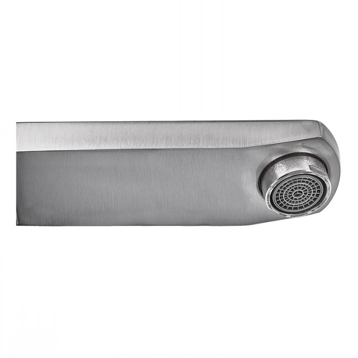 Змішувач для умивальника Armata Kub -001 з нерж. сталі (CH6491)