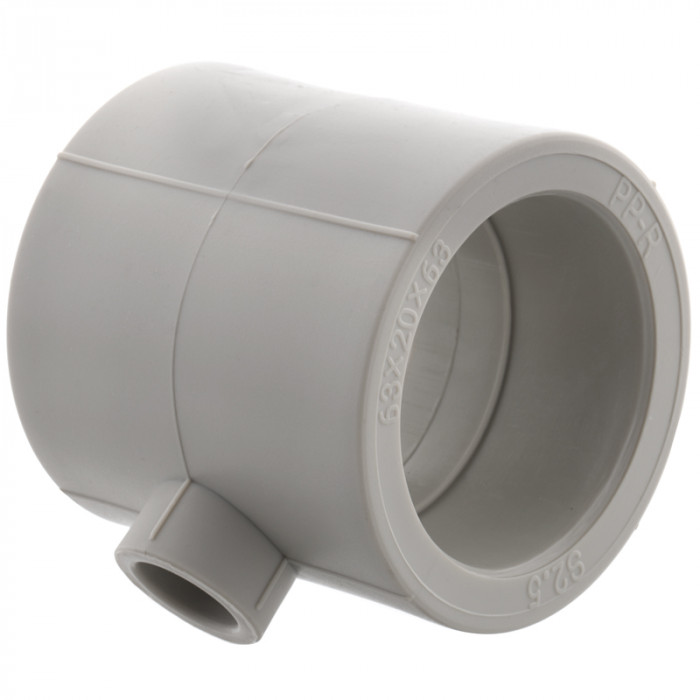 Трійник редукційний 63x20x63 PPR Koer K0051.PRO (KP0060)