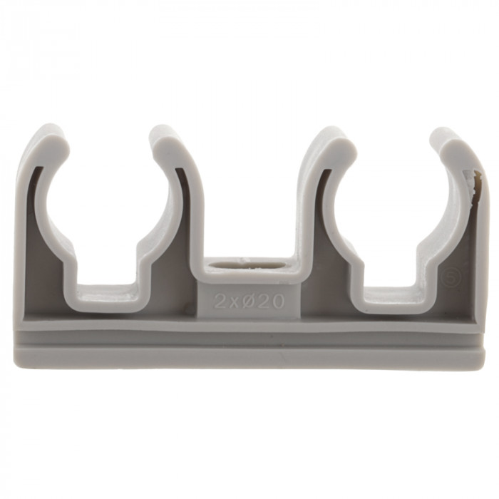 Подвійне кріплення для PPR труби 20 Koer K0080.PRO (KP0096)