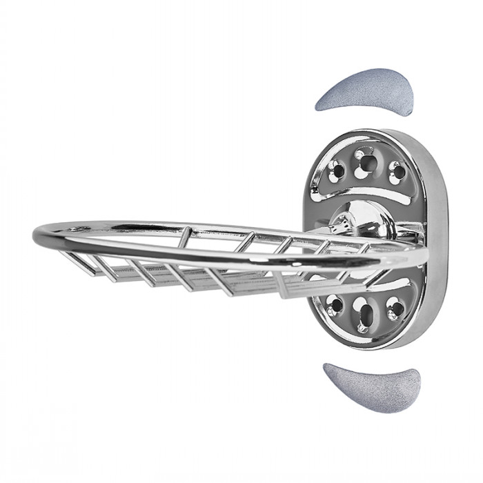 Мильниця настінна Zerix AFB-0102-1 (металева решітка) (ZX5061)