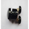 Ролики для душових кабін подвійні колеса MIXXUS PREMIUM ROLLERS SCP01-1 BLACK верхні (23mm для DIVERSE SC01, SC02, SD01) (MI7163)