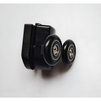 Ролики для душових кабін подвійні колеса MIXXUS PREMIUM ROLLERS SCP01-1 BLACK верхні (23mm для DIVERSE SC01, SC02, SD01) (MI7163)