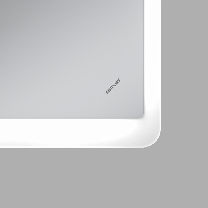 Дзеркало Mixxus Premium OLIVARY MR19-100x80-Reverse з Led Touch, Anti-fog, димером (3-6,5kK) (MP6629)