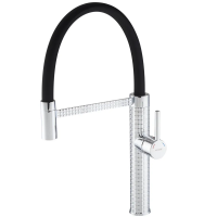 Змішувач для кухні Mixxus Premium Oliwer 017 REFL.BLACK (MI6965)