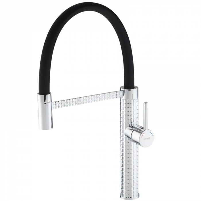 Змішувач для кухні Mixxus Premium Oliwer 017 REFL.BLACK (MI6965)