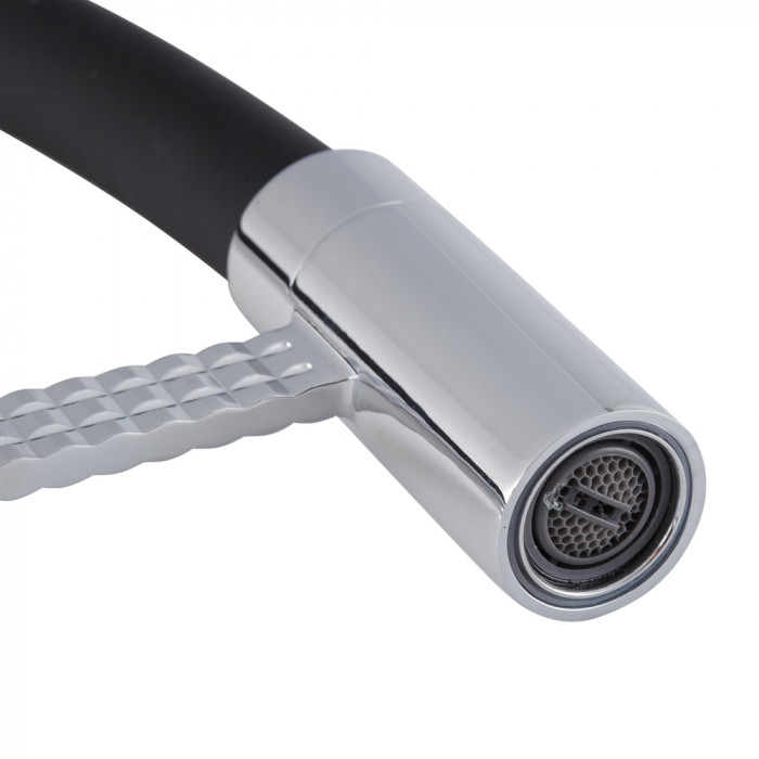 Змішувач для кухні Mixxus Premium Oliwer 017 REFL.BLACK (MI6965)