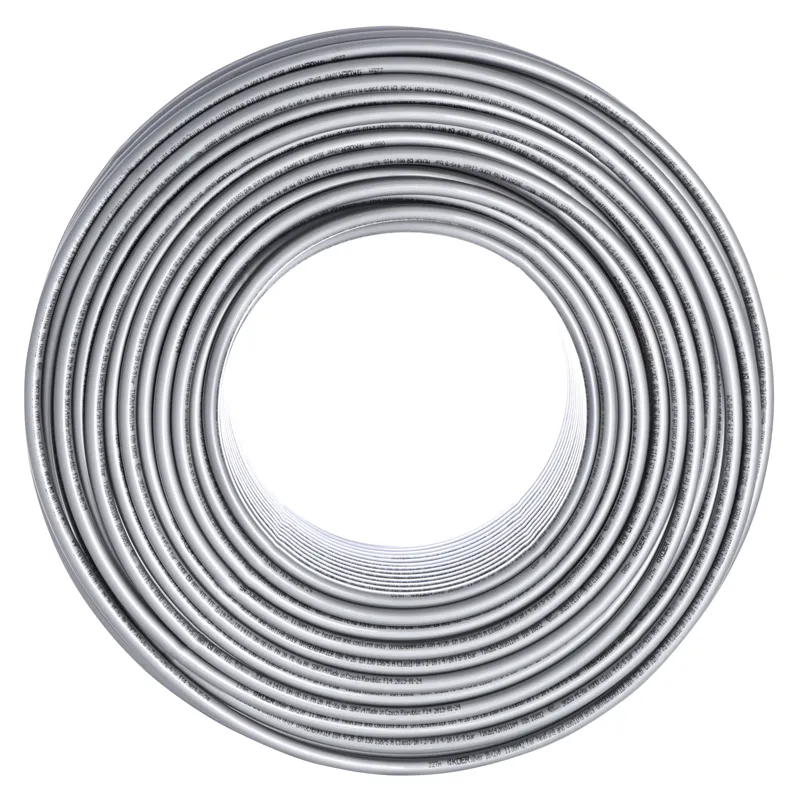 Труба для теплої підлоги з кисневим бар'єром KOER PEX-B EVOH 16*2,0 (SILVER) (400 м) (KR2859)