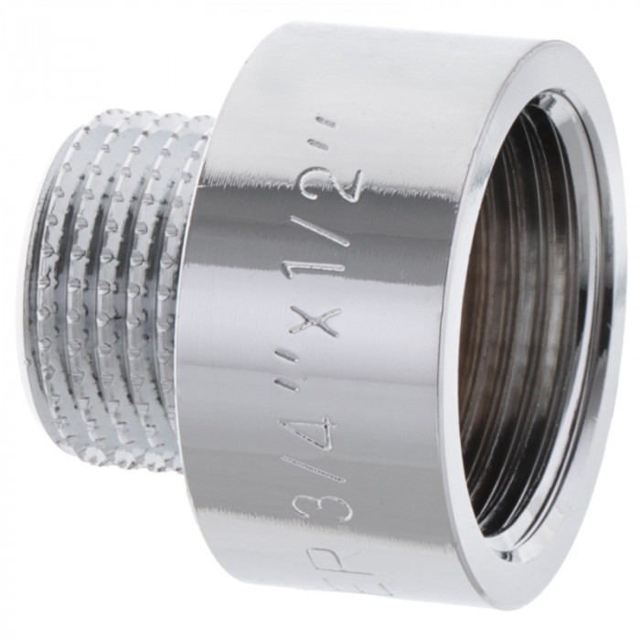 Перехідник (коннектор) 1/2 "х3 / 4" (хром) Koer KF.A0608.CHR (KF0138)