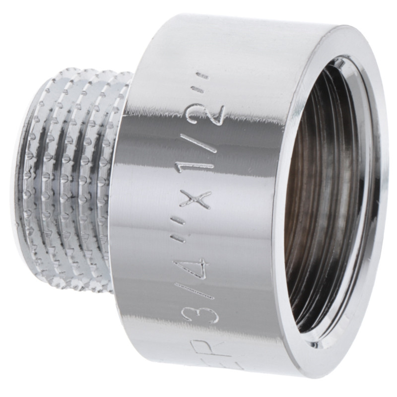 Перехідник (коннектор) 1/2 "х3 / 4" (хром) Koer KF.A0608.CHR (KF0138)
