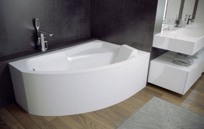 Ванна акрилова RIMA 140х90 Права (соло) без ніг