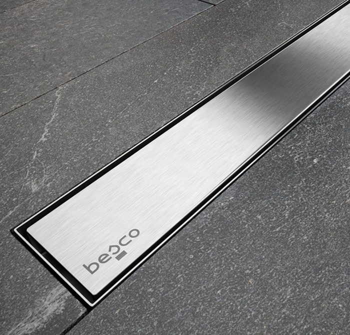 Лінійний душовий трап Virgo Duo 70