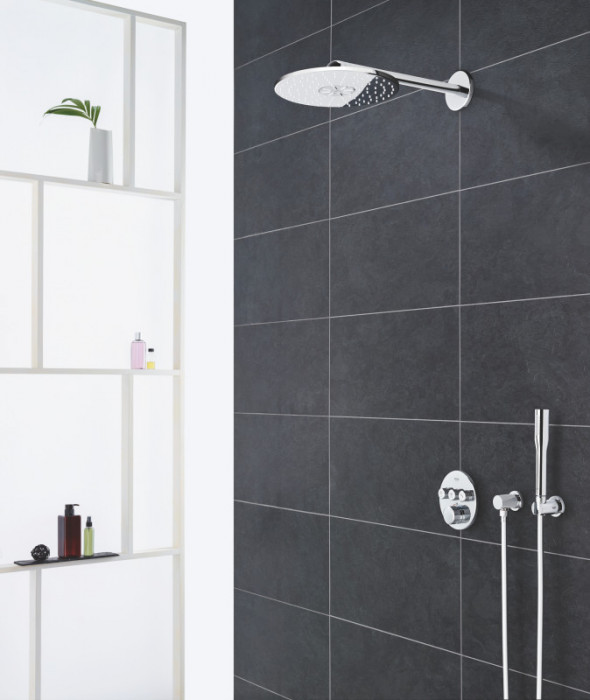 Душова система прихованого монтажу з термостатом Grohe Grohtherm SmartControl (34705000)