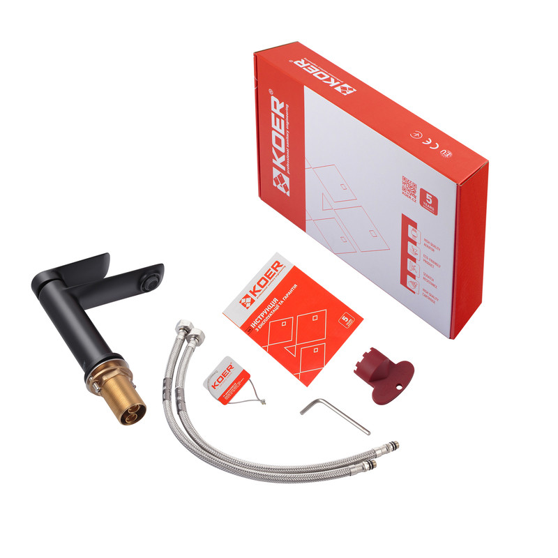Змішувач для умивальника Koer KB-10028-05 (KR5290)