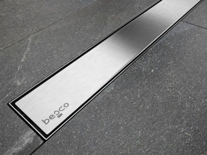 Лінійний душовий трап Virgo Duo 80