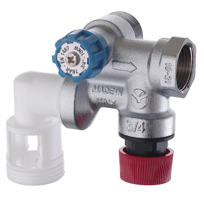 Група безпеки водонагрівача (горизонтальна) Roho R2111-075 - 3/4&quot;х 3/4&quot; ВН (7 бар) (RO0165)