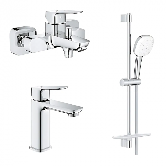 Комплект змішувачів для ванни Grohe Cubeo (UA125246M)