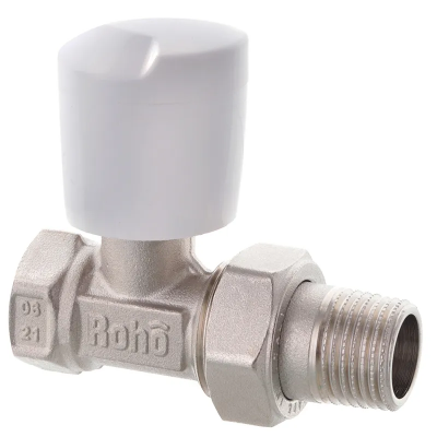 Кран радіаторний Roho R5560-050 - 1/2&quot; прямий (RO0130)