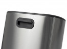 Відро для сміття з плавним закриттям овальне Mixxus Premium Diverse-TC0105 SS Color 5л колір наржавійка (MI7078)