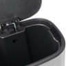 Відро для сміття з плавним закриттям овальне Mixxus Premium Diverse-TC0105 SS Color 5л колір наржавійка (MI7078)