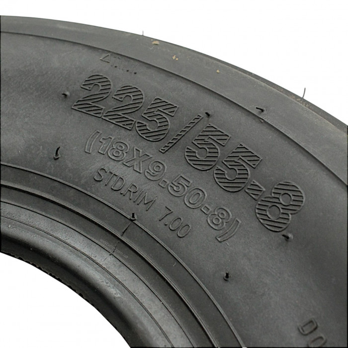 ПОКРИШКА "8" 225/55-8 (18Х9.5-8) DABAISHA, Е-MAXX ДЛЯ ЕЛЕКТРОСКУТЕРА