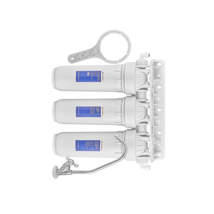 Система очищення питної води Europroduct EPV-70 3 ступеня (ППР5+пом'якшення+спресоване вугілля) (EP6220)