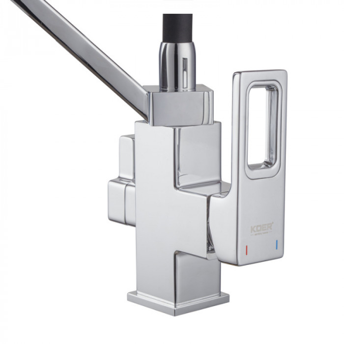 Змішувач для кухні Koer KB-72009-01 з виходом для питної води (KR5006)