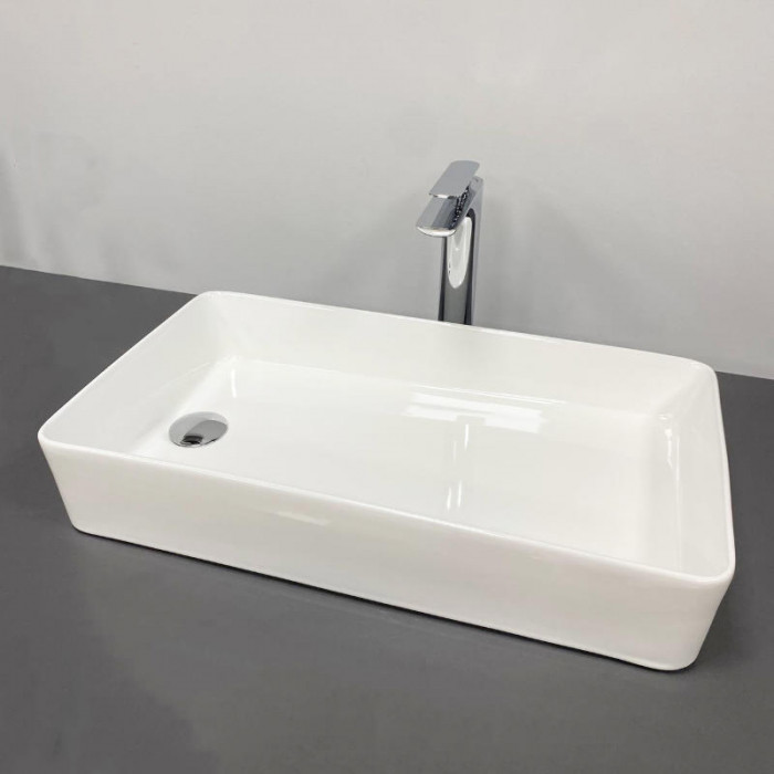 Умивальник (раковина) VBI VELLETRI M WHITE накладний