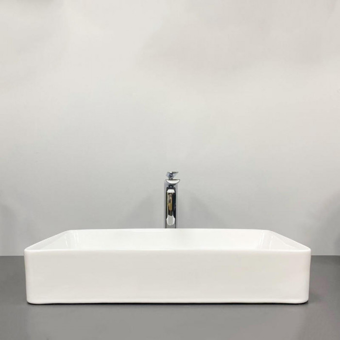 Умивальник (раковина) VBI VELLETRI M WHITE накладний