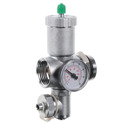 Прохідна зливна група Roho R612-100 - 1&quot; (з повітровідвідником) (RO0154)