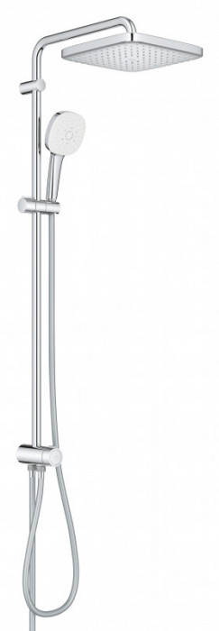 Душова система Grohe Flex Tempesta System 250 Cube із перемикачем настінного монтажу (26694001)