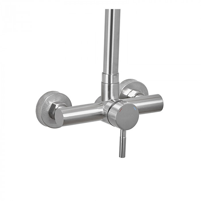 Душова колона зі змішувачем Armata EKA-003-J (нерж. сталь) (CH6173)