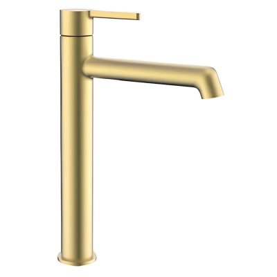 Змішувач для умивальника високий Koer KB-11029-12 Колір матове золото (KR5502)