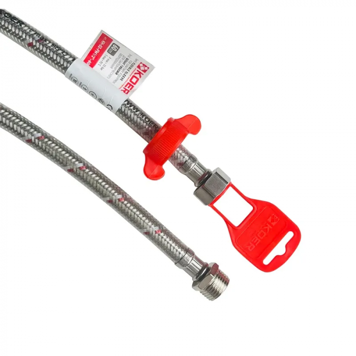 Гнучка підводка в силіконовій оболонці Koer KH-02-FM1/2"-1500 (KR3528)