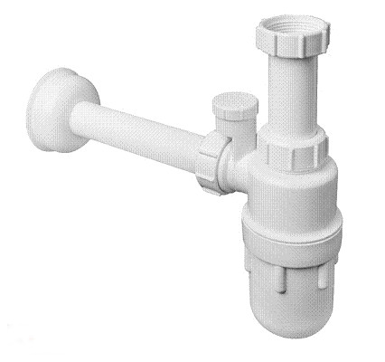 Сифон для умивальника 1.1/4"х32 мм з розповітрювачем 5130PF