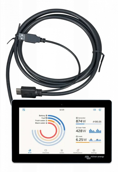 Сенсорний екран GX Touch 70 flush для панелі керування Cerbo GX