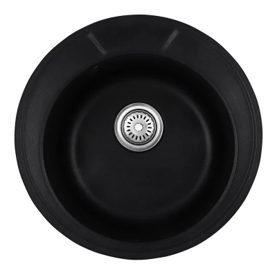 Мийка кухонна Haiba HB8301-G226 Black 490x180 (HB0971)