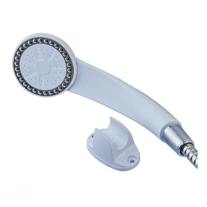 Водонагрівач 3 kW проточн., Zerix ELW22-EW З ІНД.ТЕМП., на СТІНУ (зі шлангом та лійкою) (ZX4934)