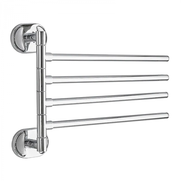 Тримач для рушника поворотний (4 планки) Zerix AFB-0114 (ZX5046)