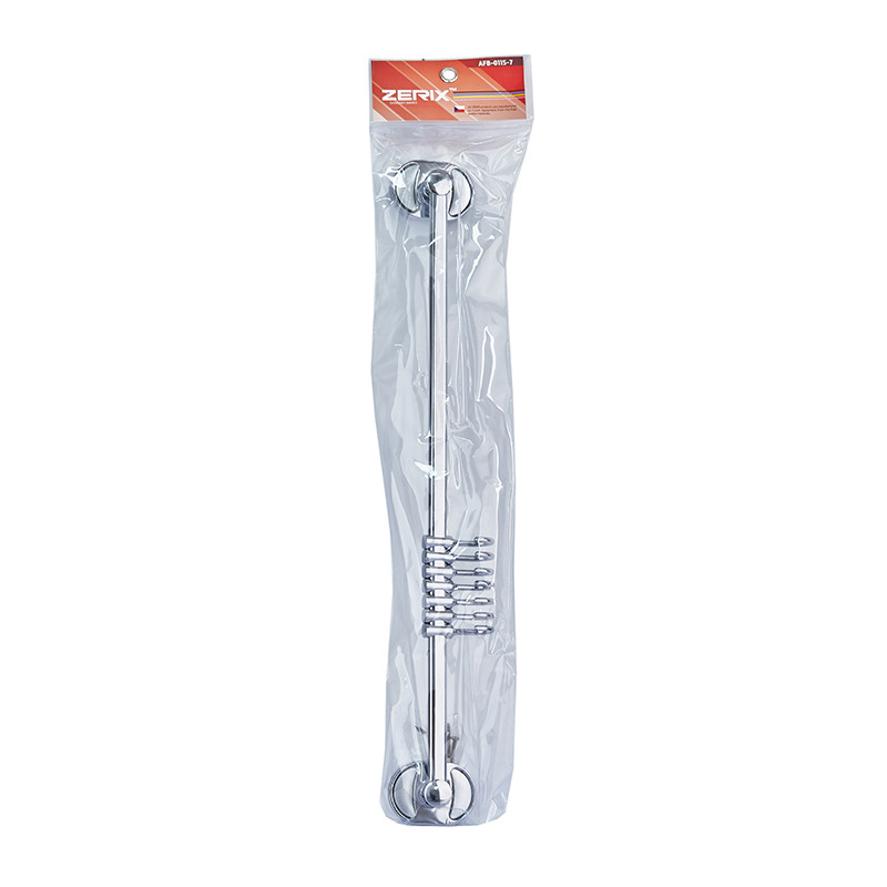 Планка з 7 рухомими гачками Zerix AFB-0115-7 (ZX5055)