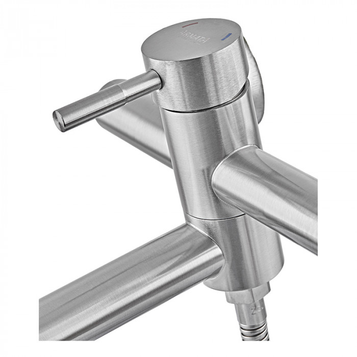 Змішувач для ванни Armata SUS-009 (EURO) з нерж. сталі  (CH6470)