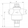 Редуктор тиску Koer KR.1251 1 '' (KR2662)